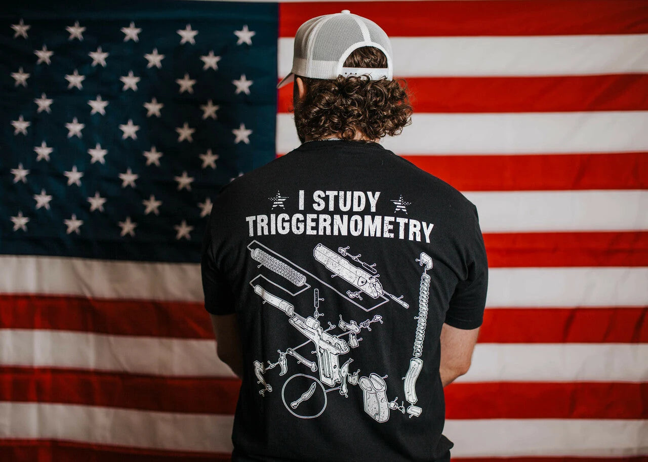 Triggernometry T-Shirt verified product photograph
